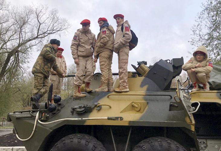 Встреча учащихся школы имени Героя Российской Федерации Алексея Палатиди