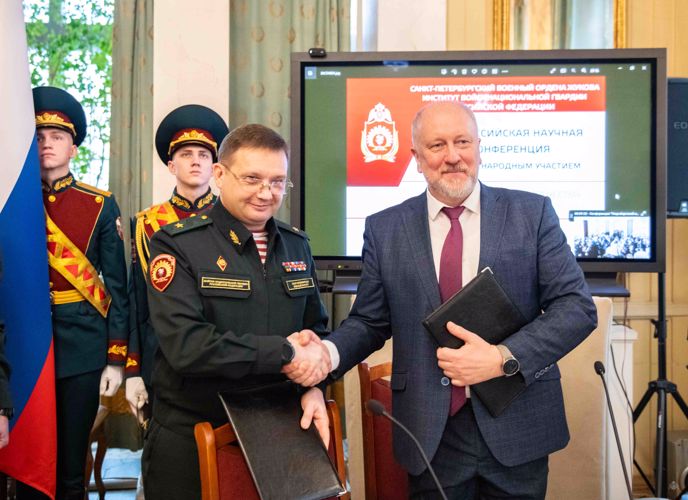 В Музее политической истории России состоялась Всероссийская научная конференция c международным участием «Главный процесс человечества. Нюрнбергский набат», организованная военным институтом