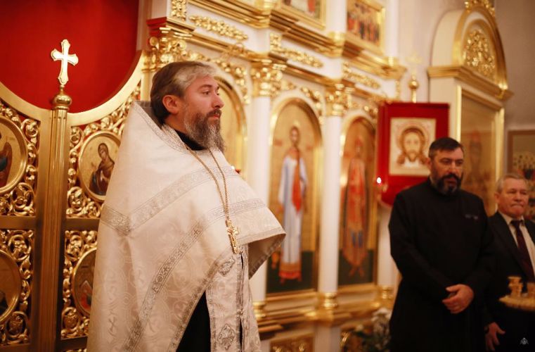 Панихида в память о сотрудниках органов внутренних дел, погибших при выполнении служебных обязанностей