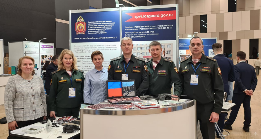 Участие в Санкт-Петербургском международном научно-образовательном салоне