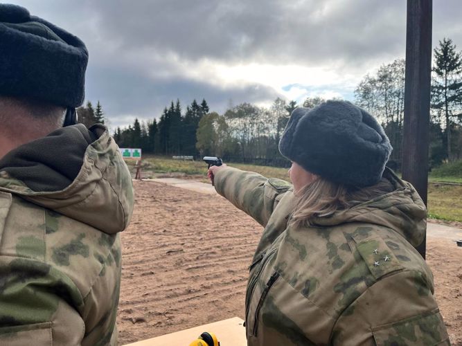 Чемпионат военного института по стрельбе из боевого ручного стрелкового оружия