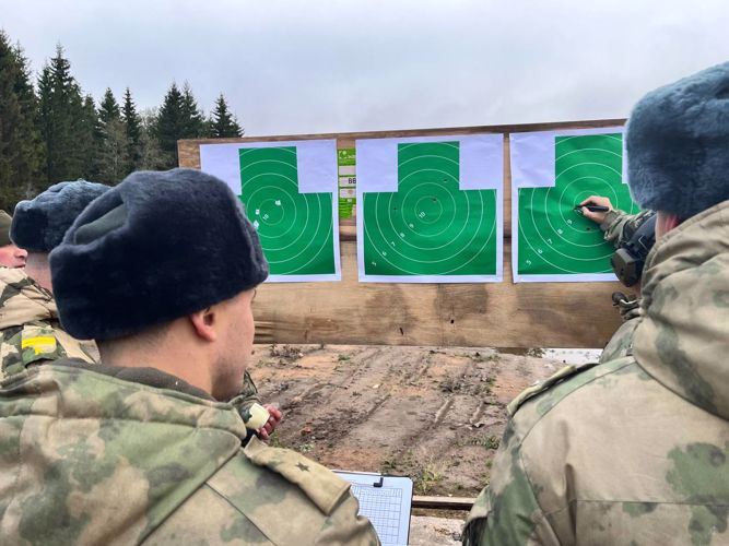 Чемпионат военного института по стрельбе из боевого ручного стрелкового оружия