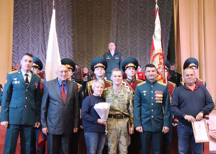 Вечер чествования военнослужащих, увольняющихся в запас