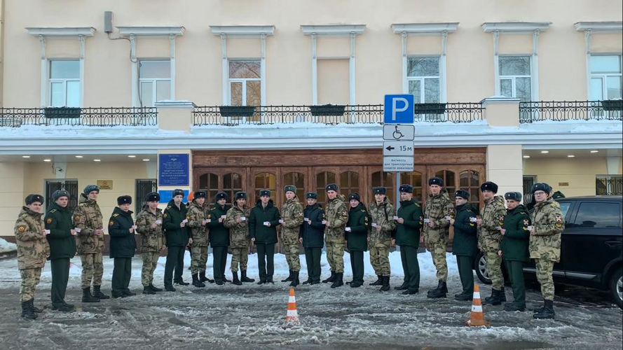 Сдача экзамена курсантами в МИРЭО ГИБДД