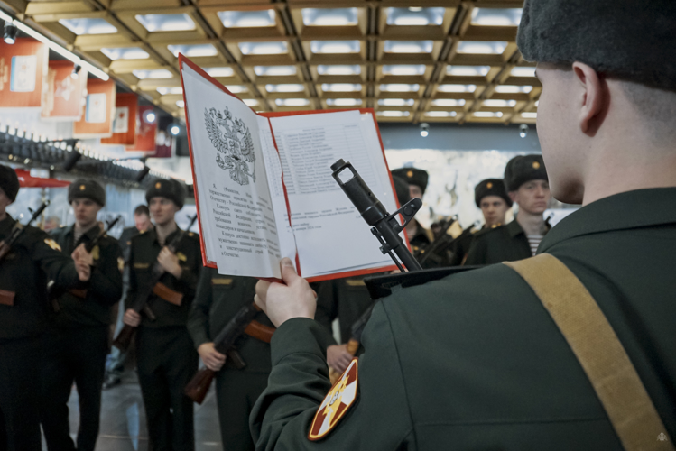«Торжественно присягаю на верность своему Отечеству» - в музее монумента героическим защитникам Ленинграда состоялось торжественное мероприятие
