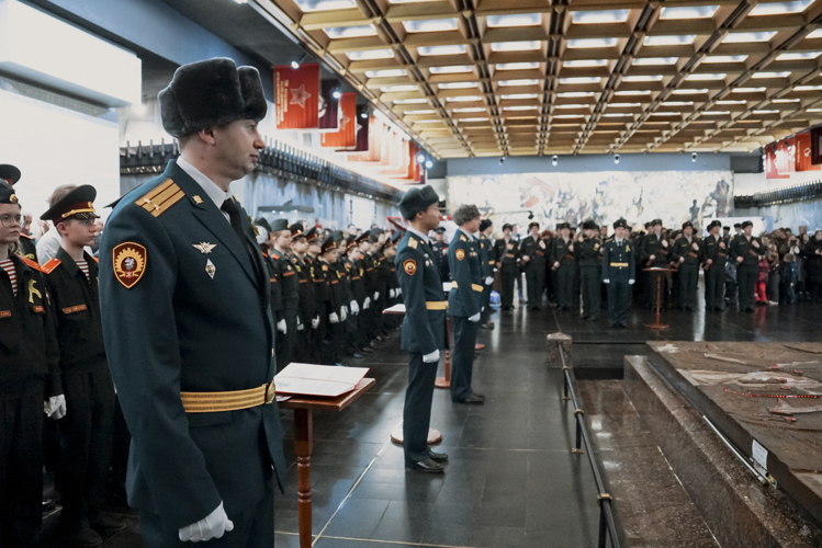 «Торжественно присягаю на верность своему Отечеству» - в музее монумента героическим защитникам Ленинграда состоялось торжественное мероприятие