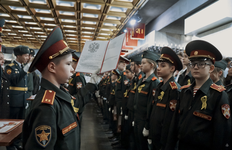 «Торжественно присягаю на верность своему Отечеству» - в музее монумента героическим защитникам Ленинграда состоялось торжественное мероприятие