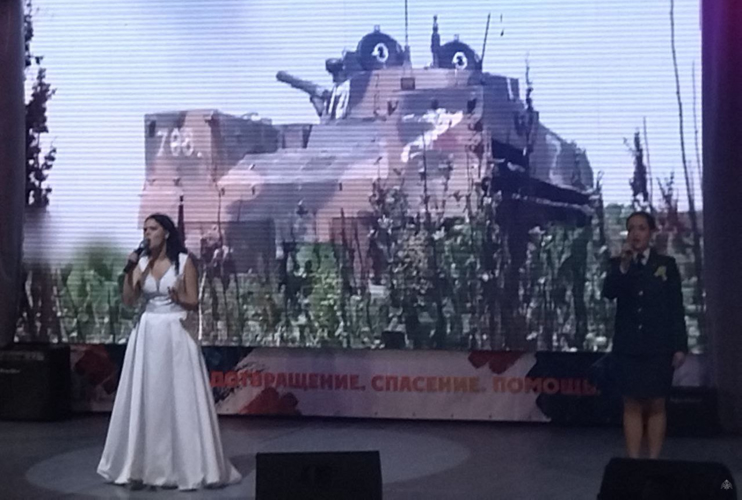В память о тех, кто отстоял «Город-Герой» Ленинград