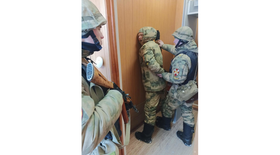 Проведение учебных занятий по дисциплине «Применение подразделений в повседневных условиях» на объектах учебно-материальной базы  Северо-Западного ордена Красной Звезды округа войск национальной гвардии Российской Федерации