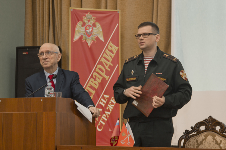 Комплексное занятие с офицерами ГУ Росгвардии по СПБ и ЛО