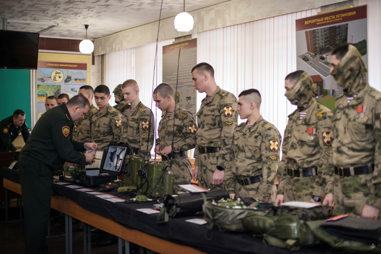 «Россия – 1» в военном институте