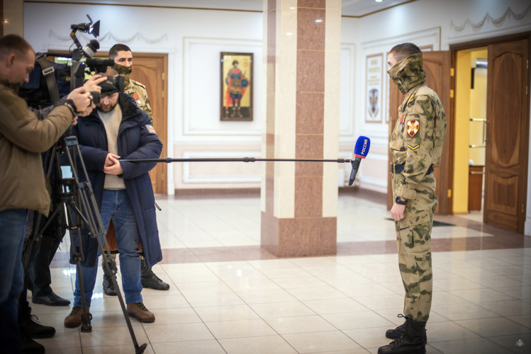 «Россия – 1» в военном институте