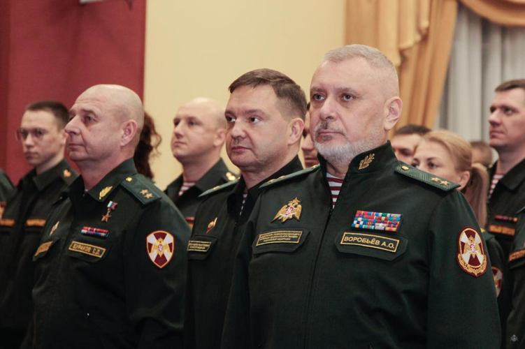 «Визит заместителя директора Росгвардии генерал-лейтенанта Алексея Воробьева в военный институт»