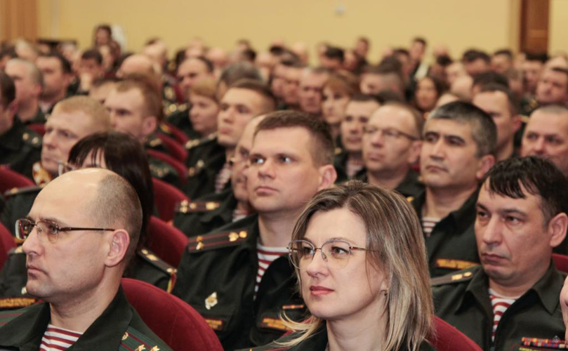 «Визит заместителя директора Росгвардии генерал-лейтенанта Алексея Воробьева в военный институт»