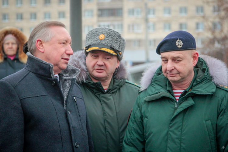 В День памяти о россиянах, исполнявших служебный долг за пределами Отечества военный институт принял участие в торжественно-траурном мероприятии