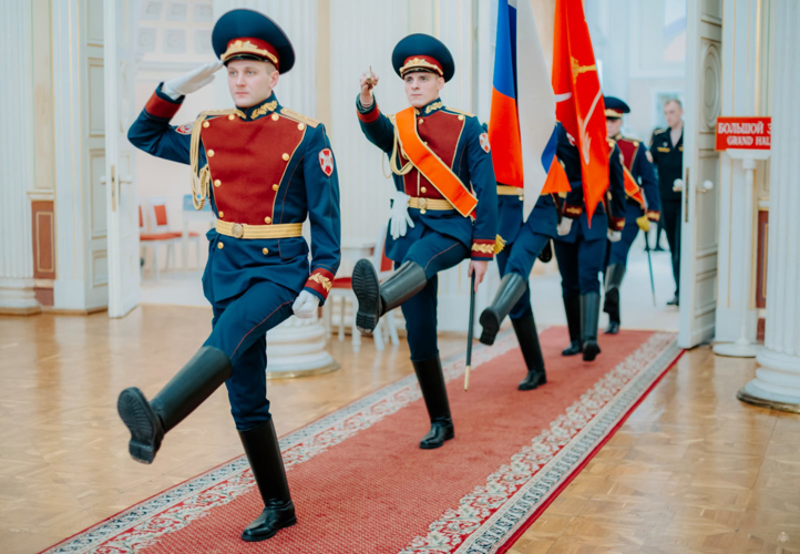 В Мариинском дворце состоялся торжественный приём, посвящённый Дню защитника Отечества
