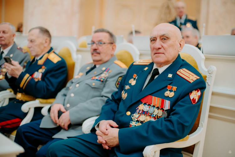 В Мариинском дворце состоялся торжественный приём, посвящённый Дню защитника Отечества
