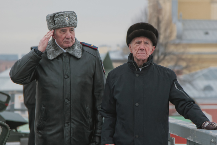 «Ровно век на страже порядка»  Владимиру Алексеевичу Берчикову исполнилось 100 лет
