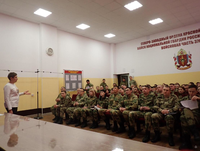 Проведено занятие с военнослужащими воинской части по теме «Все в жизни можно исправить. Психологические особенности выхода из проблемных ситуаций»