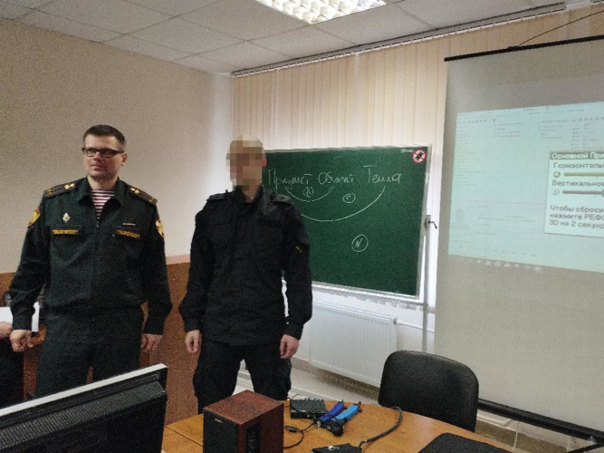 Психологом ОМОН «Балтика» проведены практические занятия в области проведения специальных психофизиологических исследований