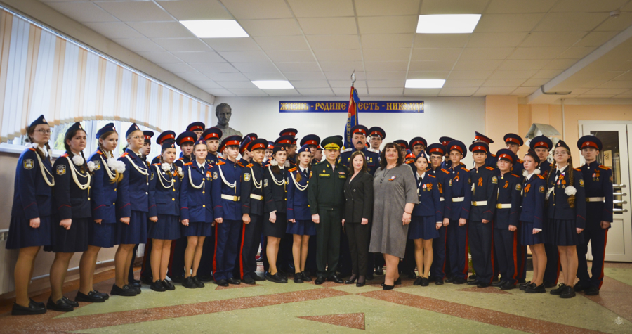 Военный институт в гостях у Губернского казачьего кадетского корпуса