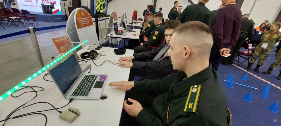Кафедра общей и прикладной психологии факультета (военно-политической работы) приняла участие в выставке передовых технологий обеспечения безопасности личности, общества и государства «Экспотехностраж-2024»