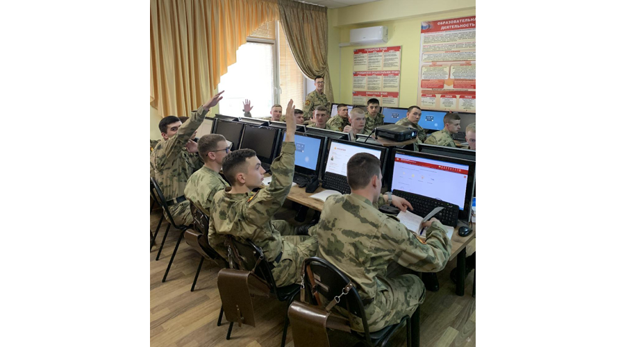 Учебные занятия с начальником Красносельского районного отдела судебных приставов