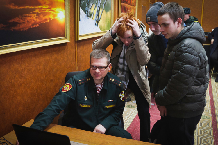 Состоялся день открытых дверей в военном институте!