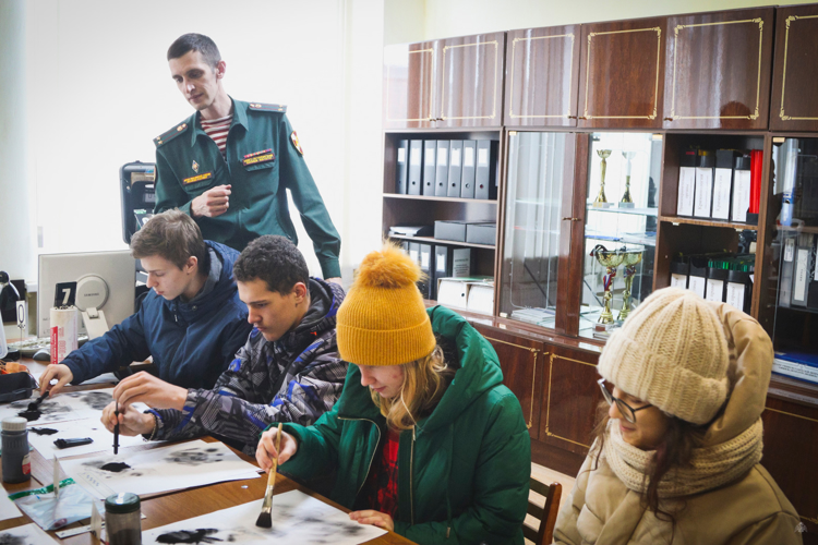Состоялся день открытых дверей в военном институте!