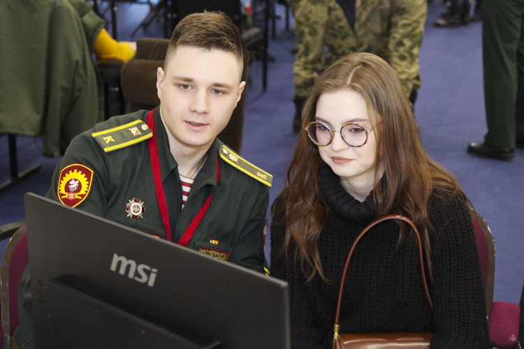 Официальное открытие выставки передовых технологий обеспечения безопасности личности, общества и государства «ЭкспоТехноСтраж» и участие военного института в ней