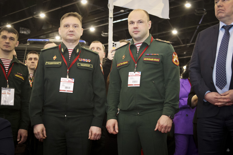 Официальное открытие выставки передовых технологий обеспечения безопасности личности, общества и государства «ЭкспоТехноСтраж» и участие военного института в ней