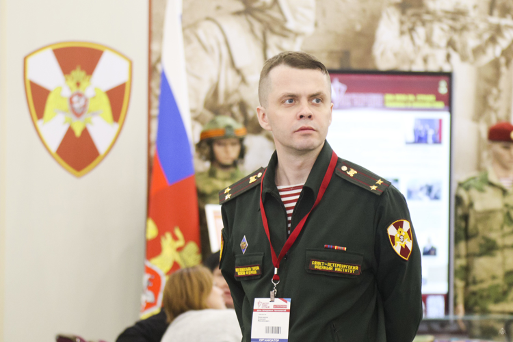 Официальное открытие выставки передовых технологий обеспечения безопасности личности, общества и государства «ЭкспоТехноСтраж» и участие военного института в ней