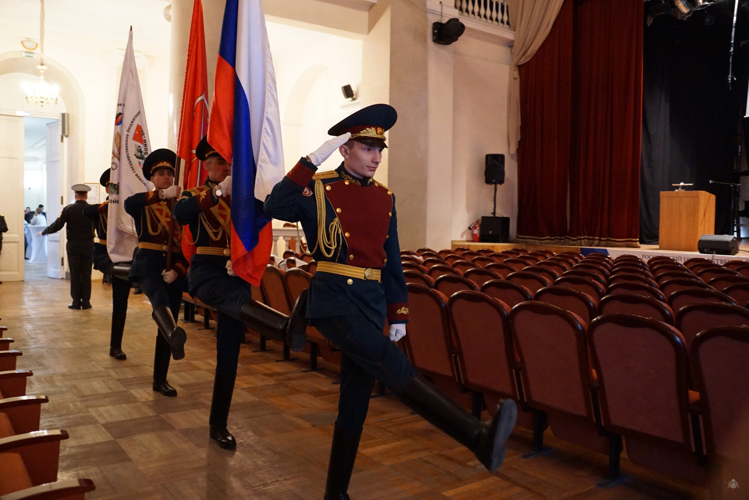 Визит  оркестра военного института на IV Санкт-Петербургский геронтологический форум в университет им. А.И. Герцена