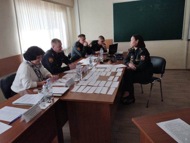 Кафедрой общей и прикладной психологии факультета  (военно-политической работы) завершена подготовка группы офицеров-полиграфологов