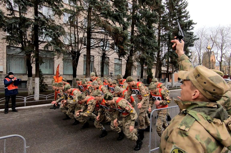 Конкурс на лучшее подразделение по выполнению упражнений ССК «Спортсмен Росгвардии»