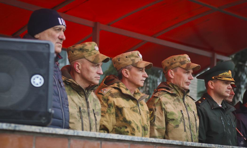 В СПВИ войск национальной гвардии стартовал Смотр физической подготовки и спортивно-массовой работы и Конкурс на лучшее выполнение упражнений и требований специального спортивного комплекса «Спортсмен Росгвардии»