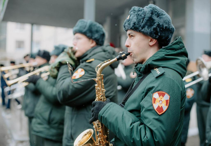 Военный институт принял активное участие в организации субботника на территории Госпиталя для ветеранов войн