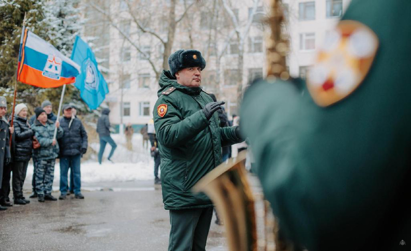 Военный институт принял активное участие в организации субботника на территории Госпиталя для ветеранов войн