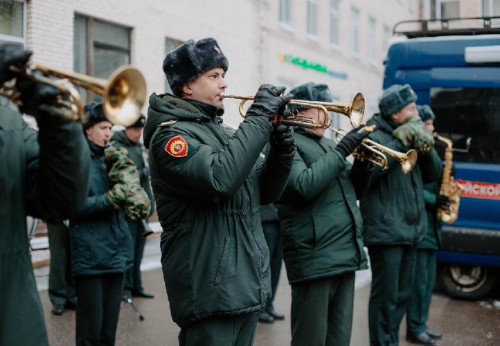 Военный институт принял активное участие в организации субботника на территории Госпиталя для ветеранов войн