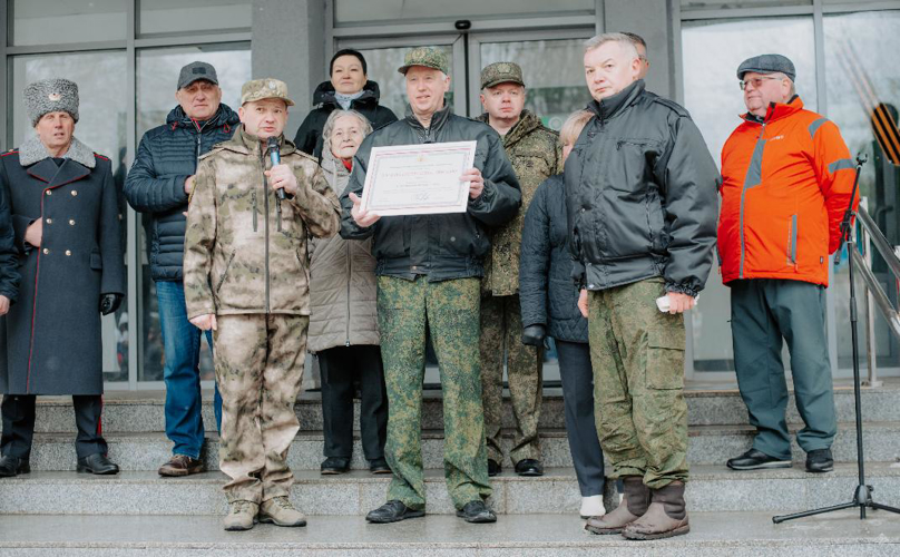 Военный институт принял активное участие в организации субботника на территории Госпиталя для ветеранов войн