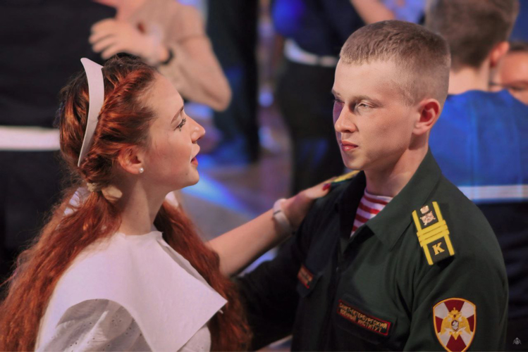 Личный состав военного института принял участие в традиционном «Балу Победы», приуроченном к празднованию  79 годовщины Победы советского народа в Великой Отечественной войне 1941–1945 гг.