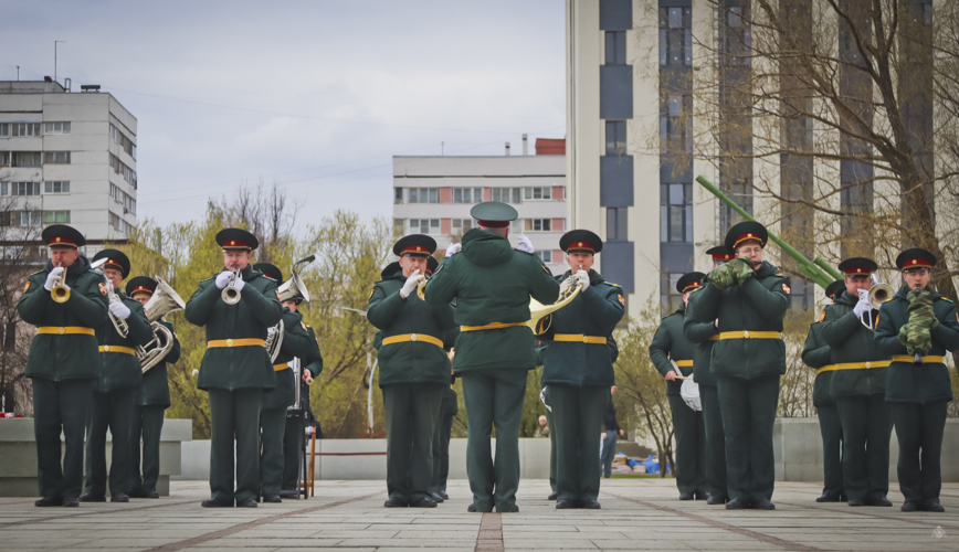 Продолжается комплекс мероприятий, посвящённый 79-й годовщине Победы советского народа в Великой Отечественной войне 1941–1945 гг.