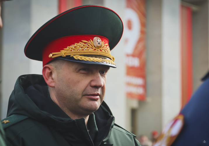 Военный институт принял участие в торжественно-траурной церемонии на Пискарёвском мемориальном кладбище