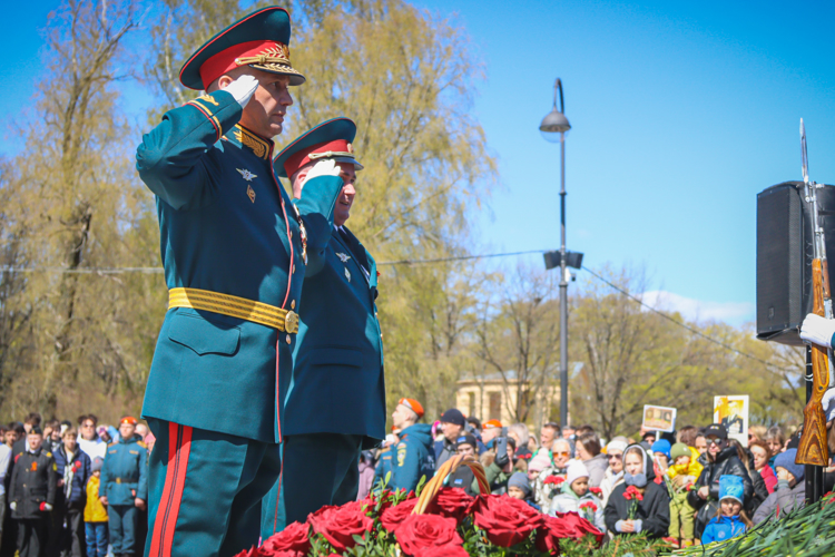 Комплекс мероприятий, посвящённый 79 годовщине Победы советского народа в Великой Отечественной войне 1941–1945 гг., был продолжен в Московском парке Победы