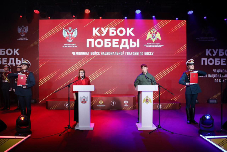 Об итогах участия военного института в чемпионате Росгвардии по боксу