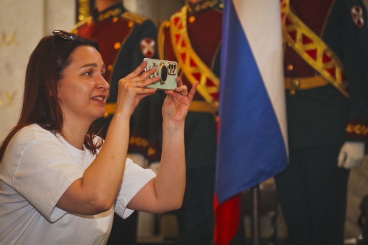 «ТОРЖЕСТВЕННОЕ ОБЕЩАНИЕ КАДЕТА» СОСТОЯЛОСЬ ПОД СВОДАМИ МОНУМЕНТА ГЕРОИЧЕСКИМ ЗАЩИТНИКАМ ЛЕНИНГРАДА