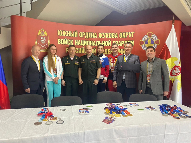 Начальник Санкт-Петербургского военного ордена Жукова института войск национальной гвардии генерал-майор Андрей Кийко посетил открытие чемпионата по боксу «Кубок Победы»