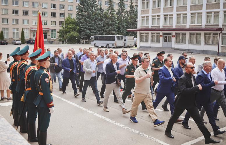 «25 лет спустя» - в военном институте прошла встреча выпускников 5 батальона курсантов 1999 года