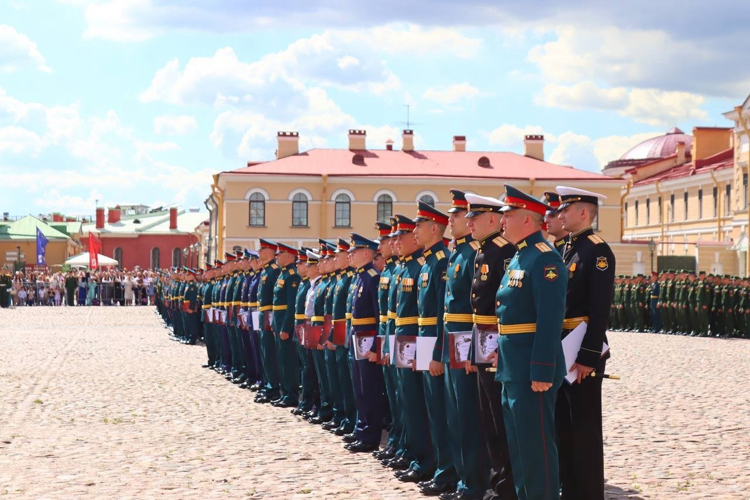 Военный институт принял участие в  140-м выпуске офицеров ВИФК