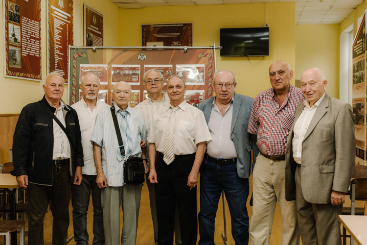 «50 лет спустя» - в военном институте прошла встреча выпускников 4 батальона курсантов 1974 года